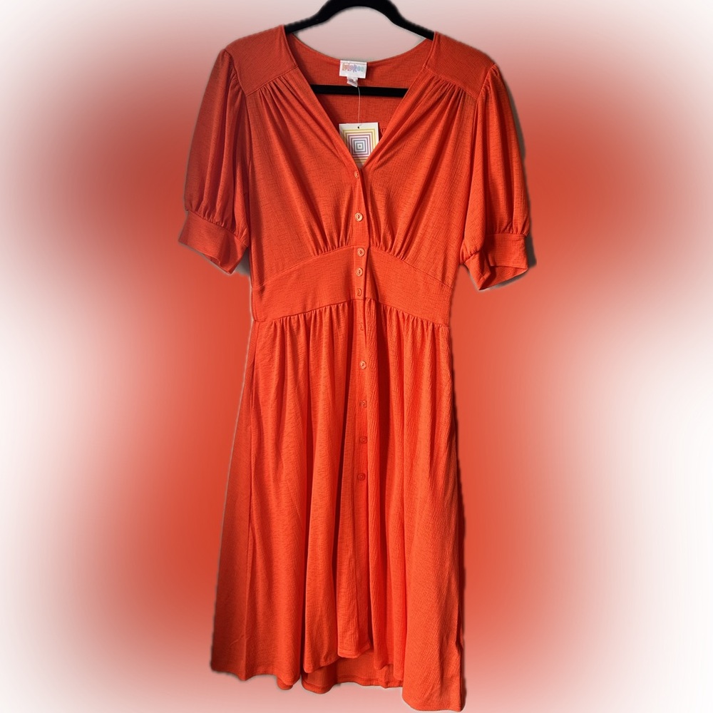 Skyler Midi Button Front Dress